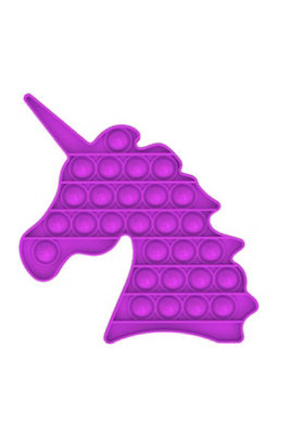 Purple Unicorn Pop It Fidget With Loud And Quiet Sides Bubbles from B&Q