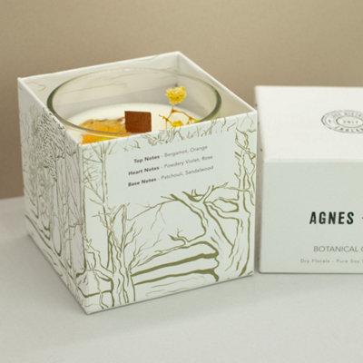 Agnes And Cat Rydal Oudh Soy Wax Candle 350G from B&Q