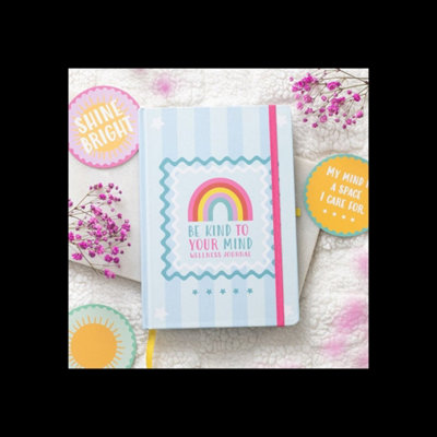 Be Kind Mind A5 Wellness Journal With Citrine Pen from B&Q