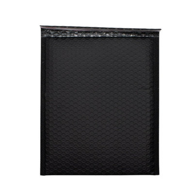 Black Poly Bubble Mailer Envelope 260X300X40mm Strong Self Seal from B&Q