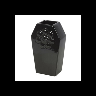 Gothic Coffin Flower Vase For Fresh And Dried Florals from B&Q