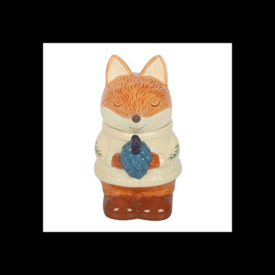  - Flynn Fox Ceramic Oil Burner And Wax Warmer Tealight