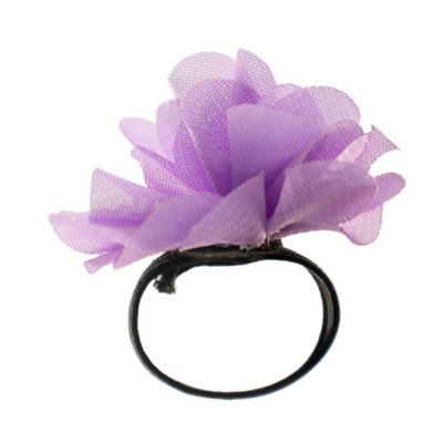 Kdmd Unisex Lavender Chiffon Diffuser Rings 15 Pack Floral Scent Wearable - Image 3