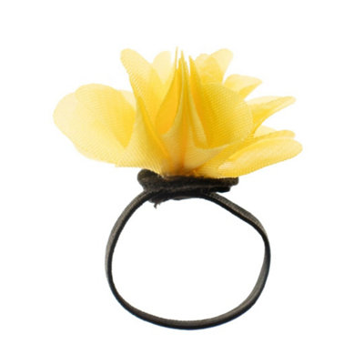 Kdmk Pack Of 15 Bright Fragrance Chiffon Diffuser Rings - Yellow - Image 3