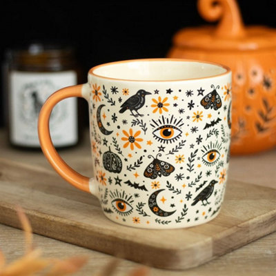 Frightful Folk Autumn Ceramic Mug For Tea Coffee Hot Chocolate