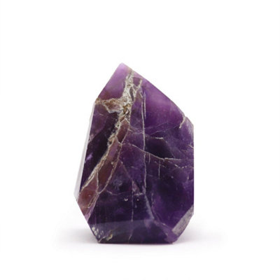 African Amethyst Gemstone Point 6Cm Polished Crystal