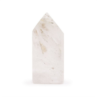 Clear Quartz Gemstone Point 6Cm Clear Crystal Desk Decor