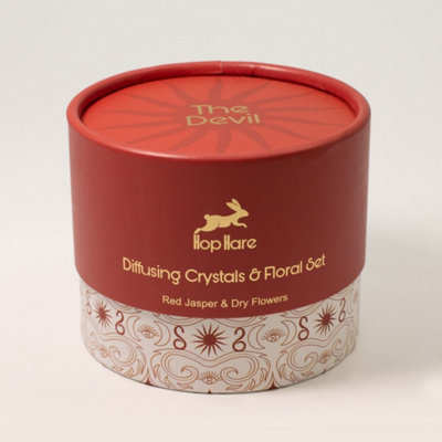 The Devil Diffusing Crystals And Floral Set Red Jasper from B&Q