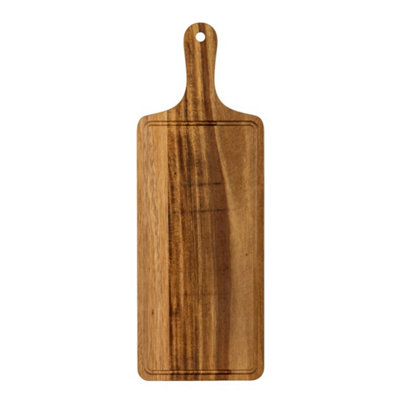 Large Acacia Rectangular Serving Board For Entertaining from B&Q