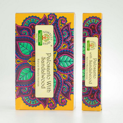  - Namaste Mandala Masala Incense Palo Santo Sandalwood Sticks