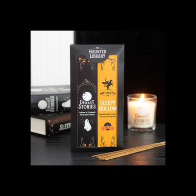 Haunted Library Incense Sticks Set Of 2 Patchouli And Sandalwood Paper from B&Q