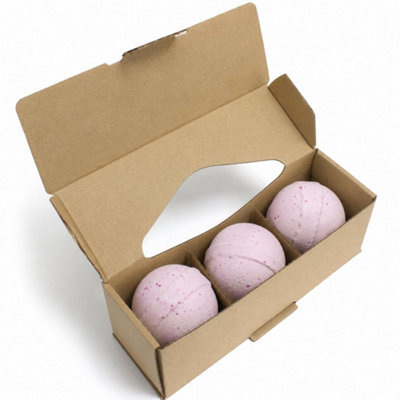  - Passion Potion Bath Bomb Set Of 3 Ylang Ylang Citrus