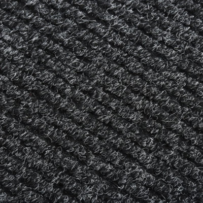 Berkfield Modern Dirt Trapper Carpet Runner 100X250 Cm Anthracite from B&Q