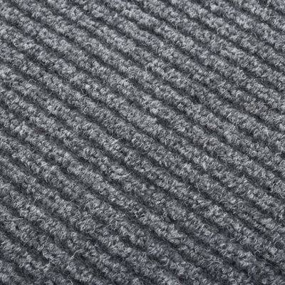Berkfield Modern Dirt Trapper Carpet Runner 100X300 Cm Grey from B&Q