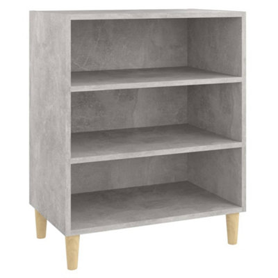 B&Q -  Sturdy Sideboard Concrete Grey 57X35X70 Cm Engineered Wood