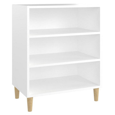 B&Q -  Sturdy Sideboard White 57X35X70 Cm Engineered Wood