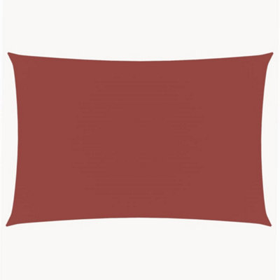 Berkfield Elegant Sunshade Sail Oxford Fabric Rectangular 3.5X5 M Terracotta from B&Q