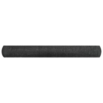 Berkfield Black Durable Privacy Net 1.8X10 M Hdpe 195 G/M2 B&Q