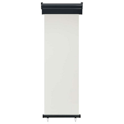 B&Q -  Stylish Balcony Side Awning 60X250 Cm Cream