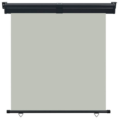 B&Q -  Stylish Balcony Side Awning 170X250 Cm Grey