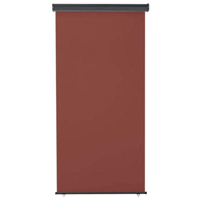 B&Q -  Stylish Balcony Side Awning 120X250 Cm Brown