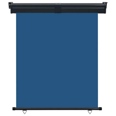B&Q -  Stylish Balcony Side Awning 140X250 Cm Blue