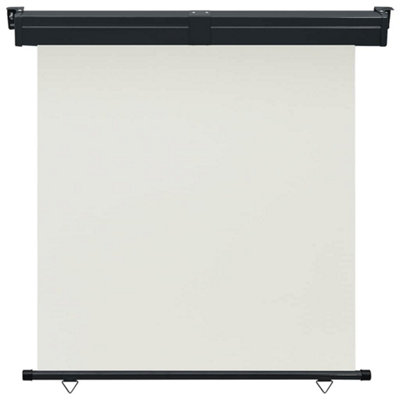 B&Q -  Stylish Balcony Side Awning 170X250 Cm Cream