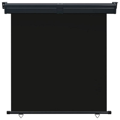 B&Q -  Stylish Balcony Side Awning 170X250 Cm Black