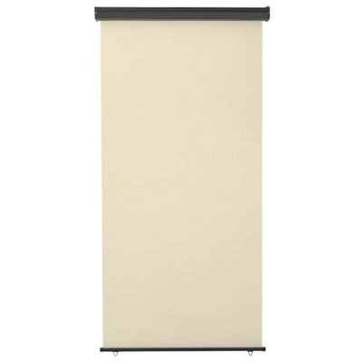 B&Q -  Stylish Balcony Side Awning 120X250 Cm Cream