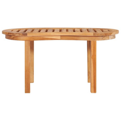 B&Q -  Durable Coffee Table 90X50X45 Cm Solid Teak Wood