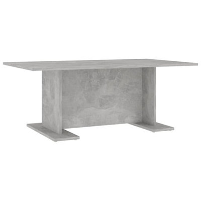 Berkfield Modern Coffee Table Concrete Grey 103.5X60X40 Cm Engineered Wood