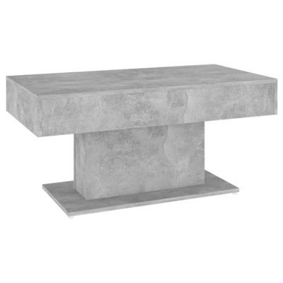 Berkfield Durable Coffee Table Concrete Grey 96X50X45 Cm Engineered Wood from B&Q