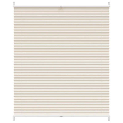 Berkfield Modern Plisse Blind 110X150Cm Cream from B&Q