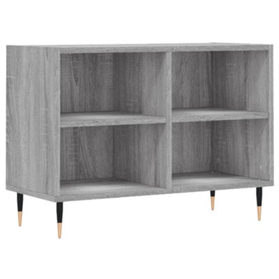 Berkfield Sturdy Tv Cabinet Grey Sonoma 69.5X30X50 Cm Engineered Wood from B&Q