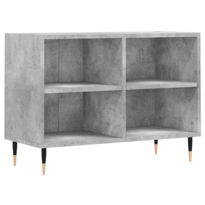 Berkfield Sturdy Tv Cabinet Concrete Grey 69.5X30X50 Cm Engineered Wood from B&Q