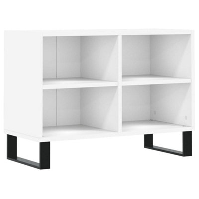 Berkfield Sturdy Tv Cabinet White 69.5X30X50 Cm Engineered Wood from B&Q