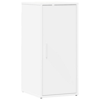 Berkfield Durable Shoe Cabinet White 32X35X70 Cm Engineered Wood from B&Q