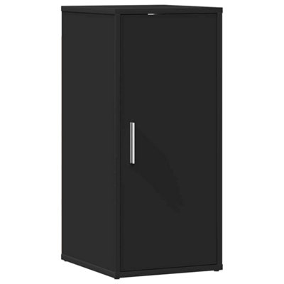 Berkfield Durable Shoe Cabinet Black 32X35X70 Cm Engineered Wood from B&Q