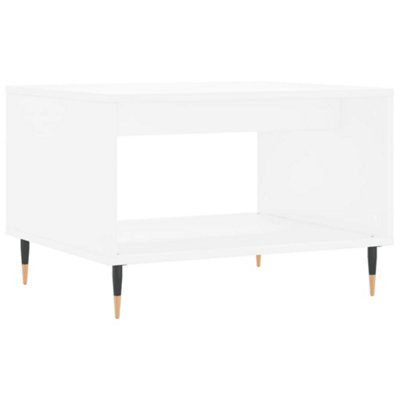 Berkfield Durable Coffee Table White 60X50X40 Cm Engineered Wood
