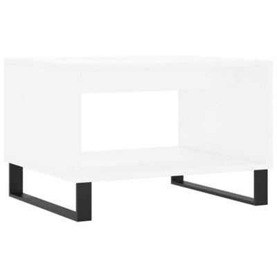 Berkfield Durable Coffee Table White 60X50X40 Cm Engineered Wood