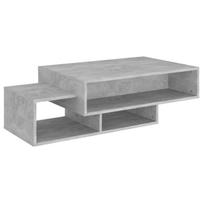 Berkfield Durable Coffee Table Concrete Grey 105X55X32 Cm Engineered Wood from B&Q