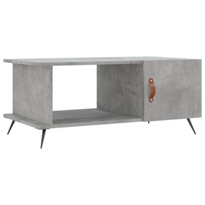Berkfield Durable Coffee Table Concrete Grey 90X50X40 Cm Engineered Wood from B&Q