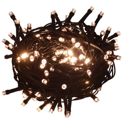 Berkfield Decorative Led String With 300 Leds Warm White 30 M Pvc from B&Q
