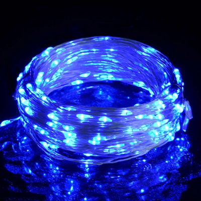 Berkfield Decorative Led String With 300 Leds Blue 30 M from B&Q