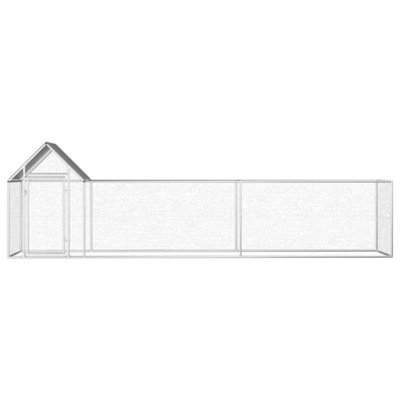 B&Q -  Durable Chicken Coop 5X1X1.5 M Galvanised Steel