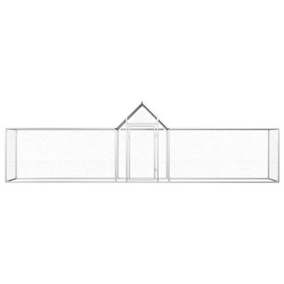 B&Q -  Durable Chicken Coop 5X1X1.5 M Galvanised Steel