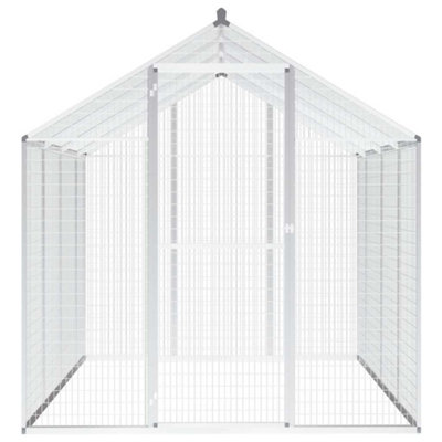 Berkfield Versatile Outdoor Aviary Aluminium 178X242X192 Cm from B&Q