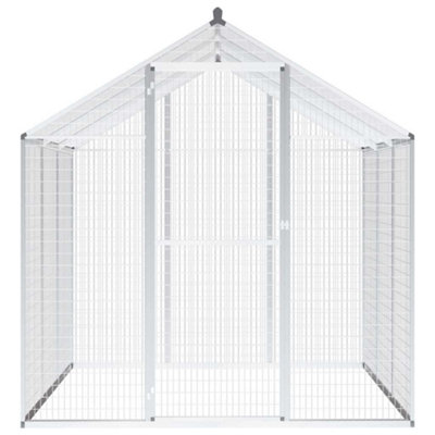 Berkfield Versatile Outdoor Aviary Aluminium 183X178X194 Cm from B&Q