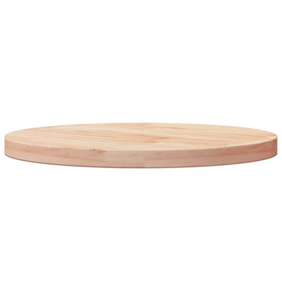 Berkfield Durable Table Top Radius 40X2.5 Cm Solid Wood Pine from B&Q