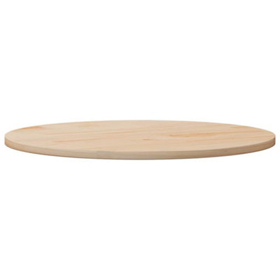 Berkfield Durable Table Top Radius 80X2.5 Cm Solid Wood Pine from B&Q